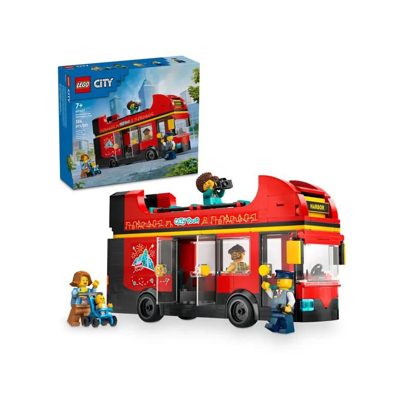 LEGO Rød dobbeltdækker-turistbus